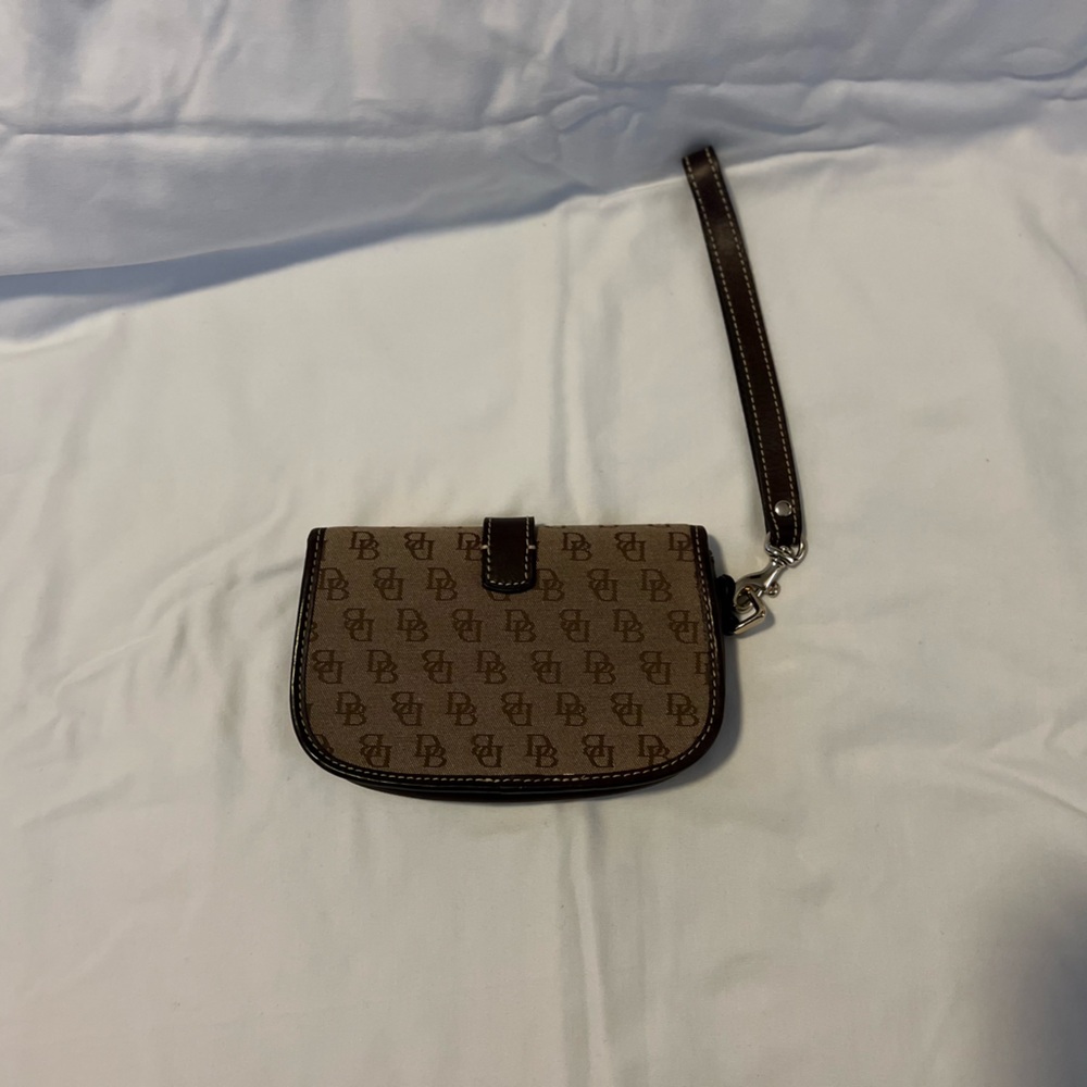 Brown Monogram Wristlet